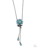 Floral Fidelity - Brass - Paparazzi Accessories - Necklace - Jewelry with Erin Binford