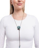 Floral Fidelity - Brass - Paparazzi Accessories - Necklace - Jewelry with Erin Binford