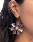 Floral Fascination - Copper - Paparazzi Accessories - Earring
