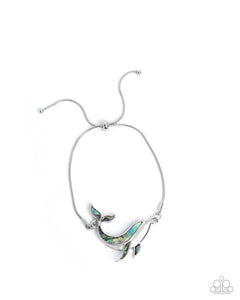 Whimsical Whale - Blue - Paparazzi Accessories - Bracelet - Jewelry with Erin Binford