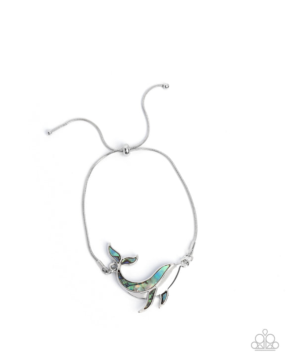 Whimsical Whale - Blue - Paparazzi Accessories - Bracelet - Jewelry with Erin Binford