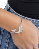 Whimsical Whale - Silver - Paparazzi Accessories - Bracelet - Jewelry with Erin Binford