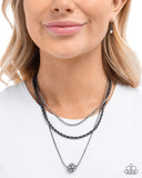 True Love Tiers - Black - Paparazzi Accessories - Necklace - Jewelry with Erin Binford