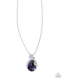 Teardrop Transformation - Purple - Paparazzi Accessories - Necklace - Jewelry with Erin Binford