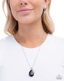 Teardrop Transformation - Purple - Paparazzi Accessories - Necklace - Jewelry with Erin Binford