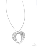 Angelic Accuracy - White - Paparazzi Accessories - Necklace