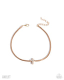 Heavenly Hope - Gold - Paparazzi Accessories - Anklet - Jewelry with Erin Binford