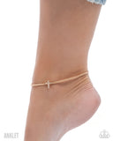 Heavenly Hope - Gold - Paparazzi Accessories - Anklet - Jewelry with Erin Binford