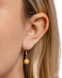 Behold the Bloom - Yellow - Paparazzi Accessories - Necklace - Jewelry with Erin Binford