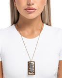 Bountifully Blessed - Gold - Paparazzi Accessories - Neckace