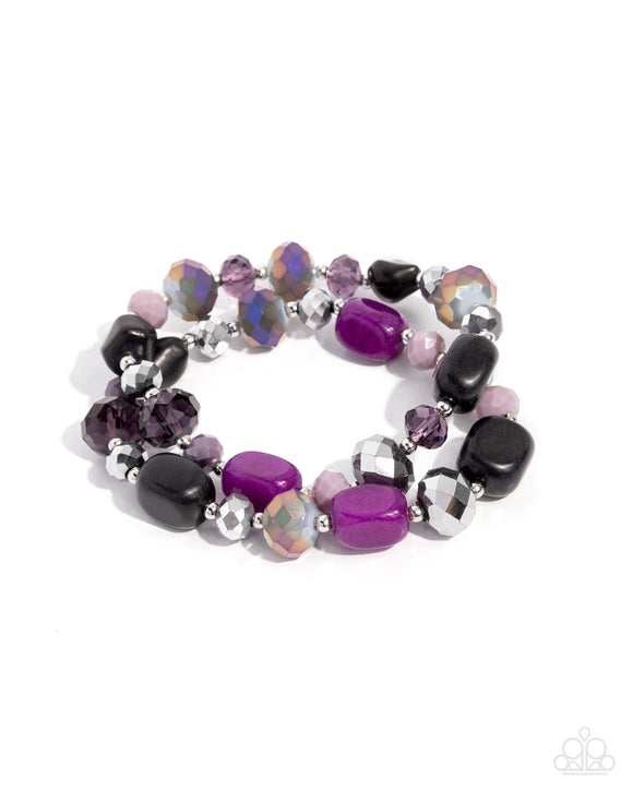 Colorful Captain - Purple - Jewelry with Erin Binford