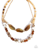 Girls Day - Brown - Paparazzi Accessories - Necklace - Jewelry with Erin Binford