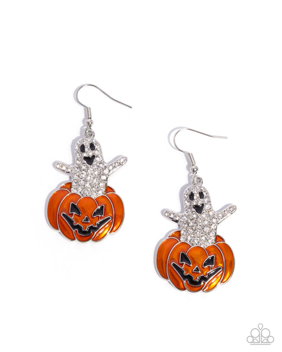 Spooky Statement - Multi - Paparazzi Accessories - Earring - Jewelry with Erin Binford