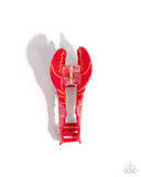 Lobster Leisure - Red - Paparazzi Accessories - Hair Clip - Jewelry with Erin Binford