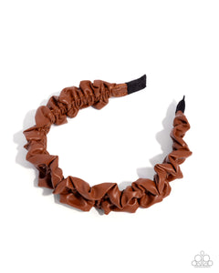 Ruffled Rebel - Brown - Jewelry with Erin Binford
