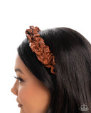 Ruffled Rebel - Brown - Jewelry with Erin Binford