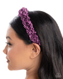 Ruffled Recruit - Purple - Jewelry with Erin Binford