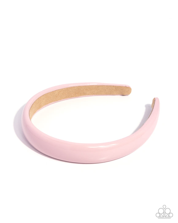 Regal Richness - Pink - Paparazzi Accessories - Headband - Jewelry with Erin Binford