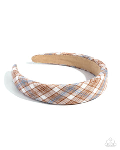 Adorably Academic - Brown - Paparazzi Accessories - Headband - Jewelry with Erin Binford