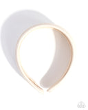 Woven Wellness - White - Paparazzi Accessories- Headband