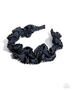 Beaded Broadcast - Blue - Paparazzi Accessories - Headband
