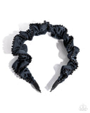 Beaded Broadcast - Blue - Paparazzi Accessories - Headband