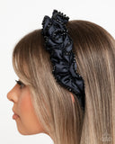 Beaded Broadcast - Blue - Paparazzi Accessories - Headband