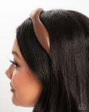 Exciting Eloquence - Brown - Paparazzi Accessories - Headband - Jewelry with Erin Binford