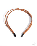 Believe It Or KNOT - Brown - Paparazzi Accessories - Headband