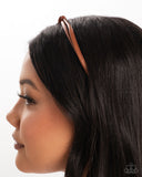 Believe It Or KNOT - Brown - Paparazzi Accessories - Headband