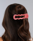 Jovial Jellyfish - Pink - Paparazzi Accessories- Hair Clip - Jewelry with Erin Binford