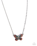 Gliding Glam - Orange - Paparazzi Accessories - Necklace - Jewelry with Erin Binford
