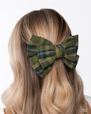 Friend Or BOW - Green - Paparazzi Accessories - Hair Clip