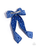 Good to BOW - Blue - Paparazzi Accessories - Hair Clip - Jewelry with Erin Binford