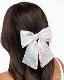 BOW Together - Green - Paparazzi Accessories - Hair Clip - Jewelry with Erin Binford
