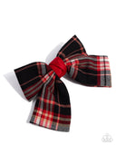 Front BOW Seat - Red - Paparazzi Accessories- Hair Clip - Jewelry with Erin Binford