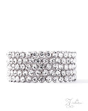 Modest Moment - White - Paparazzi Accessories - Zi Collection
