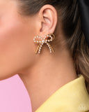 Girly Get Together - Gold - Paparazzi Accessories- Earring