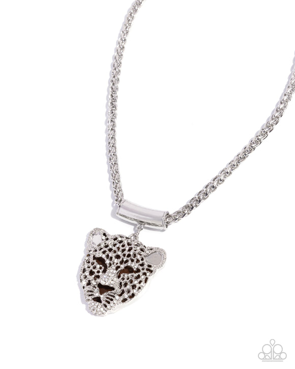 Leopard Luminescence - Brown - Paparazzi Accessories - Necklace