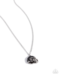 Quarterback Chic - Black - Paparazzi Accessories - Necklace