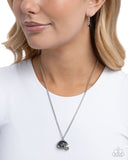 Quarterback Chic - Black - Paparazzi Accessories - Necklace