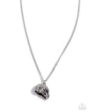 Quarterback Chic - White - Paparazzi Accessories - Necklace - Jewelry with Erin Binford