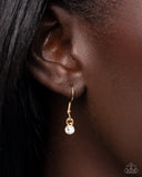 LOCK Show - Gold - Paparazzi Accessories - Necklace