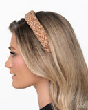 Braided Bombshell - Brown - Jewelry with Erin Binford
