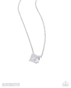 Enjoy the GLOW - White - Paparazzi Accessories - Necklace