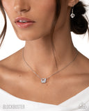 Enjoy the GLOW - White - Paparazzi Accessories - Necklace