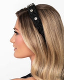 Adorable Accent - Black - Paparazzi Accessories - Head Band - Jewelry with Erin Binford