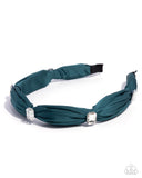 Bourgeois Bling - Green - Paparazzi Accessories - Headband - Jewelry with Erin Binford