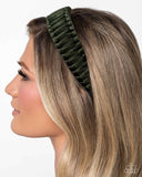 Woven Work - Green - Paparazzi Accessories - Head Band - Jewelry with Erin Binford