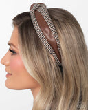 Houndstooth Haute - Brown - Paparazzi Accessories - Headband - Jewelry with Erin Binford